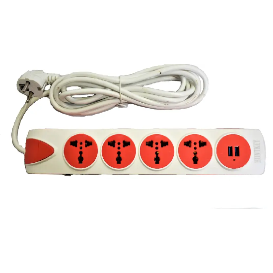 NPTECH 5 SOCKET SPIKE | 3MTR WIRE 024